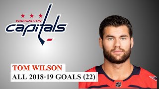 Tom wilson’s 22 goals scored in the 2018-19 nhl season. comment a
player for next!-------------------------------------------subscribe
and join discord:...