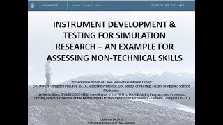 Simulation Nurse Educator Interest Group Webinar - *see notes in description