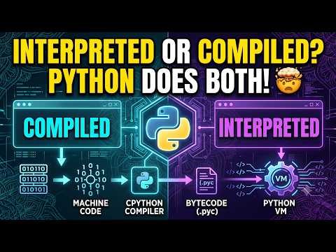 Interpreted vs Compiled: How Python Actually Works Under The Hood