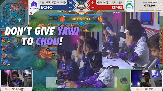 DON'T GIVE YAWI TO CHOU ! (ECHO VS OMG GAME 1 & 2 HIGHLIGHTS)