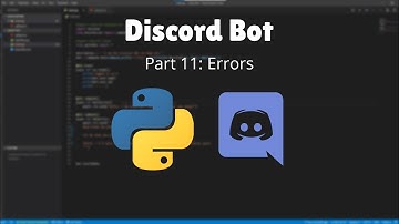 How to make a Discord Bot in Python! (Part 11: Errors) (Tutorial) (2021 Update)