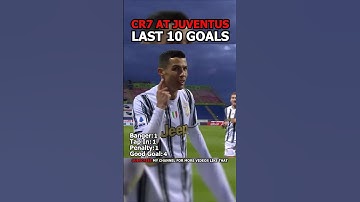 SEVENTH GOAL IS CRAZY! Cristiano Ronaldo at Juventus last 10 goals  #football #soccer #footballedit