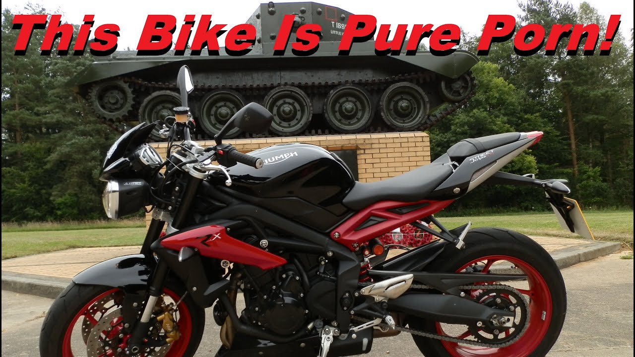 2016 Triumph Street Triple Rx Test Ride