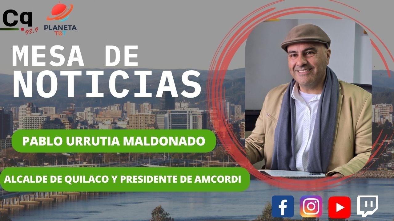 maxresdefault Pablo Urrutia Maldonado alcalde de Quilaco y presidente de Amcordi