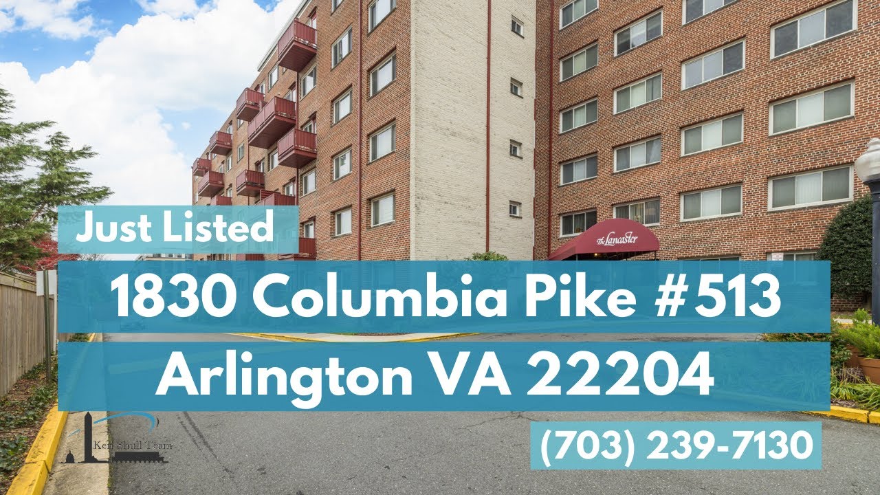1830 Columbia Pike 513 Home For Sale Arlington VA 22204 YouTube