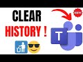 How to Hide &amp; Clear Search History in Microsoft Teams