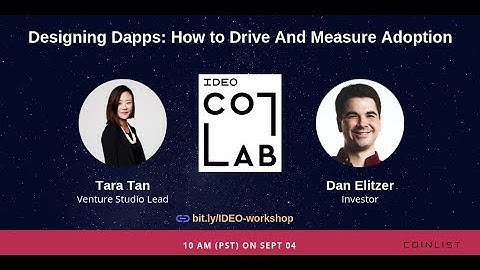 Designing Dapps: How to Drive and Measure Adoption