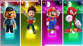 Sheriff Labrador Mcqueen Worm Exe Bus Eater Exe Mcqueen Dinosaur-Tiles Hop Edm Rush