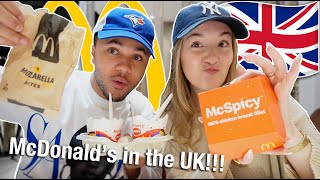Trying Mcdonalds In The Uk
