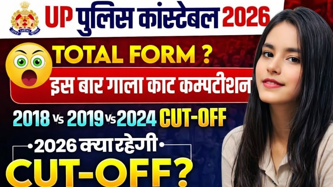 UP Police Constable 2026😳🙆🤯🚨Total Form, Expected Cut Off, Selection Process | Latest Update