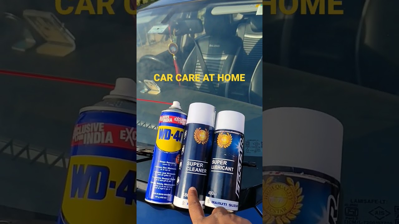 CAR CARE AT HOME WD-40 OR ECSTAR SUPER LUBRICANT ?