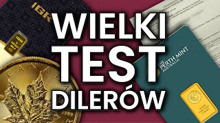 Kto kupi moją SZTABKĘ ZŁOTA? Wielki TEST dilerów metali szlachetnych!