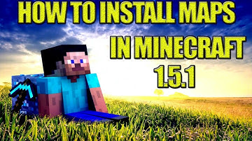 How To Install Maps in Minecraft 1.5.1 ! (2013)