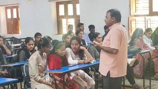 NSS Unit II Volunteers Practising NSS Song and Bhavaikyata Geete By Best NSS Volunteer