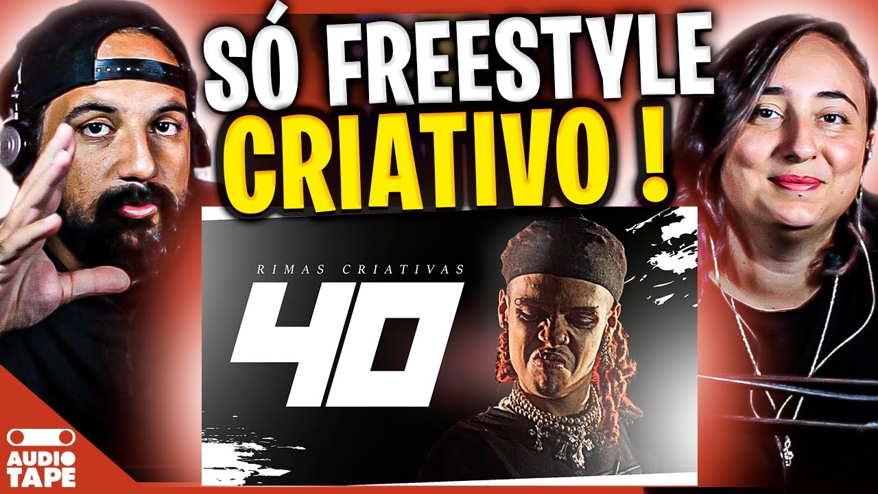 40 RIMAS CRIATIVAS em 2025! 🧠 | AUDIO TAPE REACT