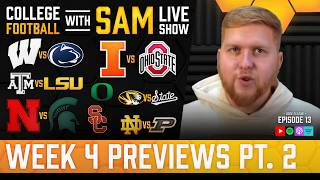 More Previews | Illinois-Ohio State, Nebraska-Michigan State & Wisconsin-Penn State