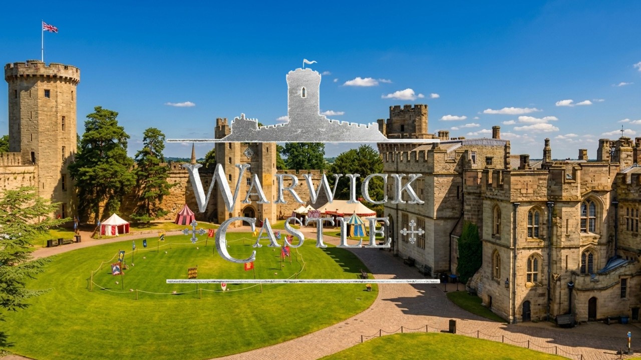 Warwick Castle Full Tour 2026 | Live Shows The Viking Raiders & The Falconer’s Quest!