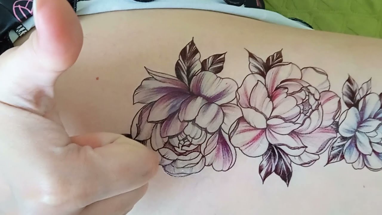 🔴 LIVE! Temporary Tattoo Live! Would You Wear This? 5D Floral Tattoo Reveal