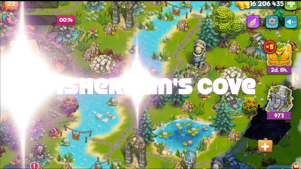 Tribez Level 107 Fisherman's Cove First Unveiling YouTube