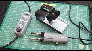 5 Minute tool review - Yihua 938D SMD Soldering tweezers - great bit o&#39; kit!