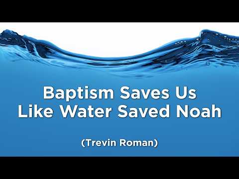 Baptism Saves Us Like Water Saved Noah