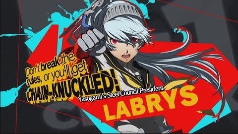 Persona 4 Arena Ultimax Labrys Challenges 1-29