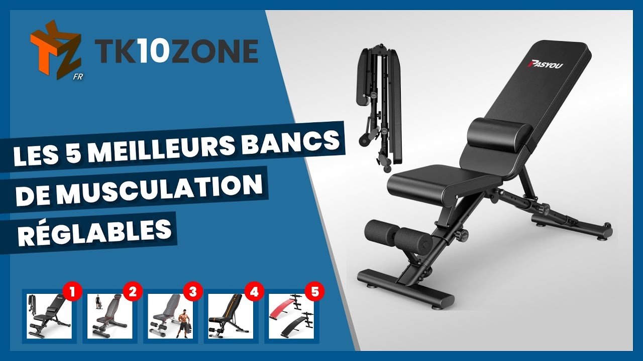 Les 5 meilleurs bancs de musculation réglables YouTube — free download