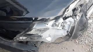 Авария в Душанбе 3 машыни BMWджип X5 опел и таёта кемри
