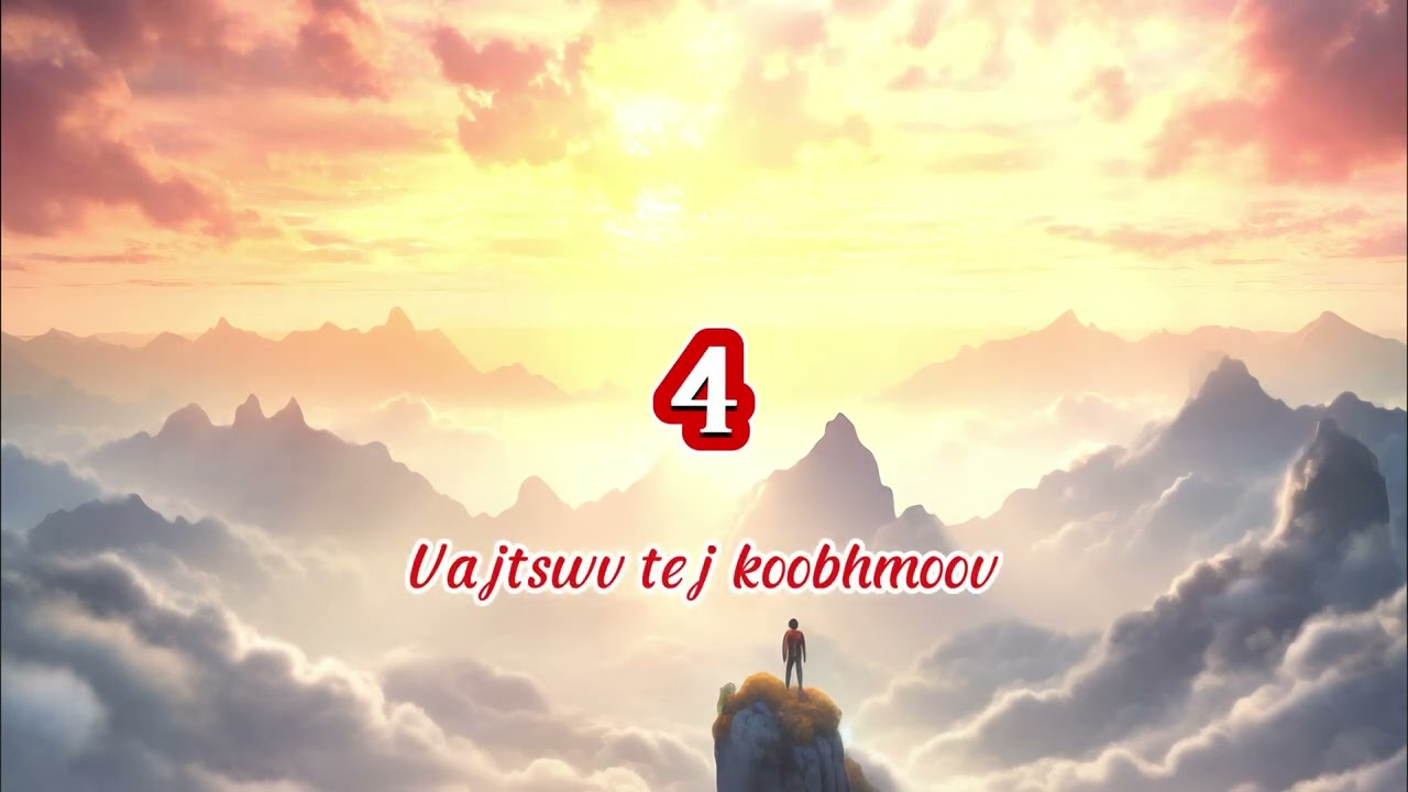 Vajtswv tej koob hmoov Karaoke | Xf Txawj Pes Vaj