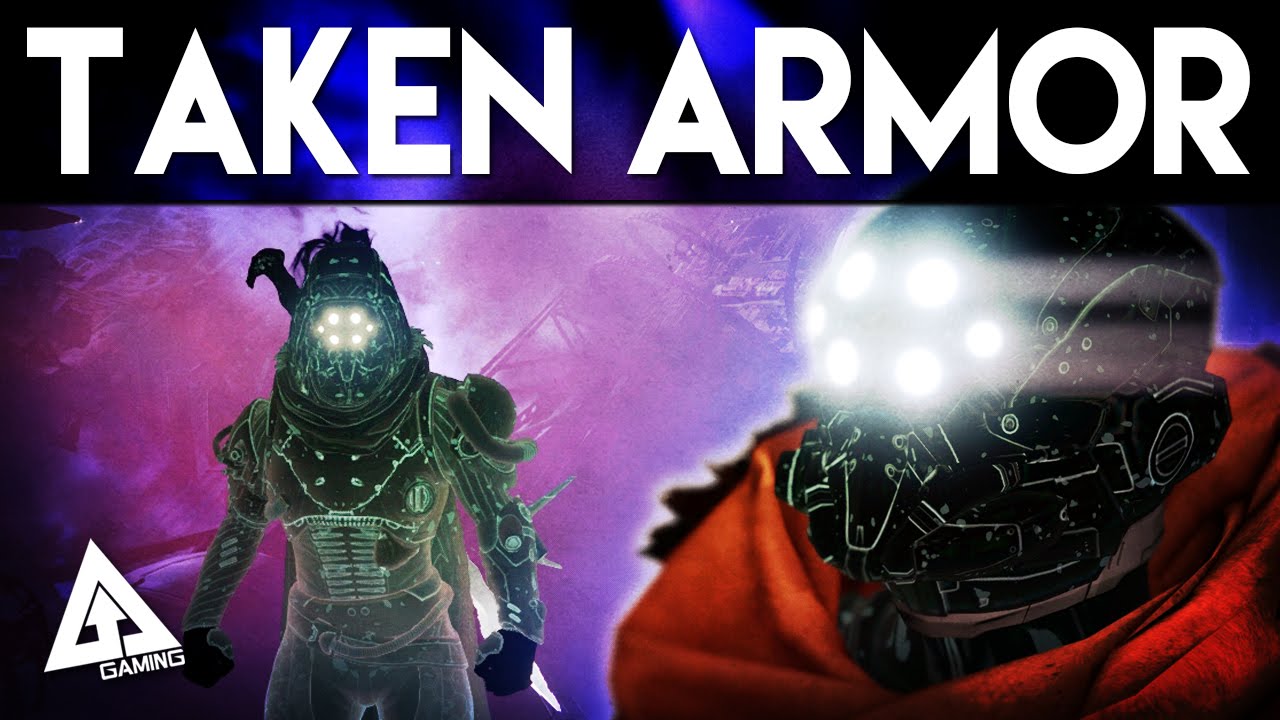 Destiny Full Hunter "Desolate" Taken Armor Set