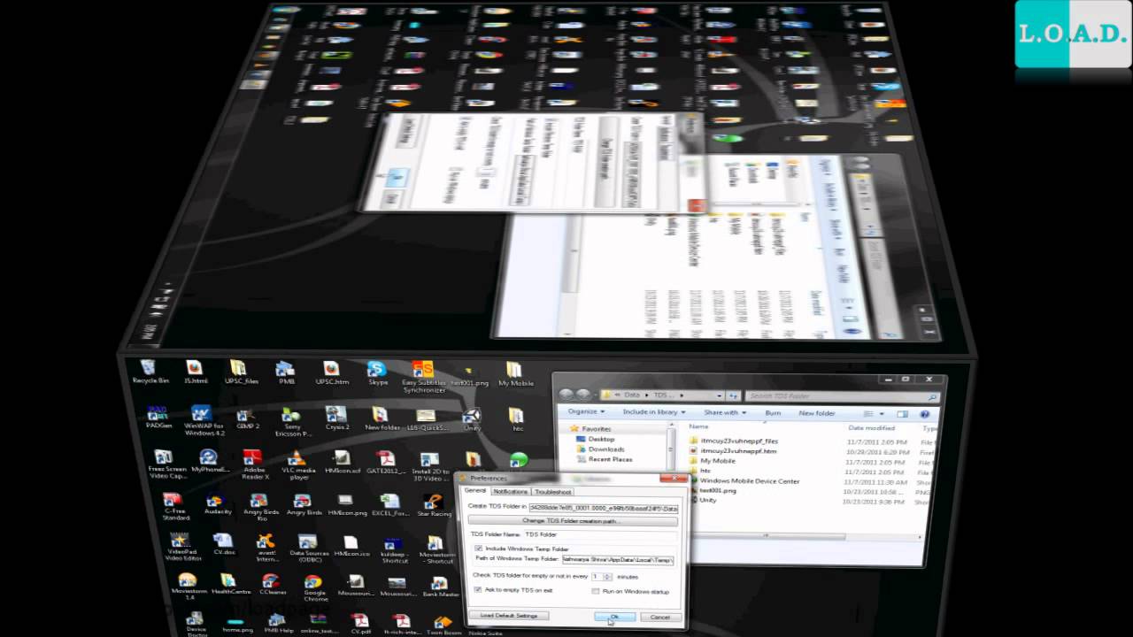 Temporary Data Storage Folder Introductory Video YouTube