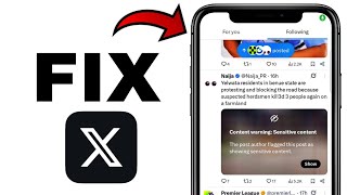 Famous How to FIX Content Warning Adult Content on X (Twitter) Profile