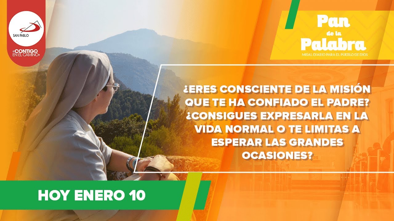 #EvangelioDelDíaReflexión Evangelio de hoy domingo 10 de enero del 2021