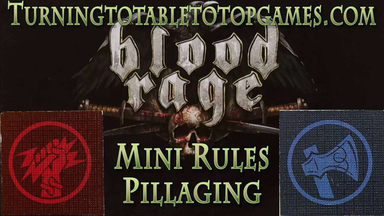 Blood Rage Mini Rules: Pillaging