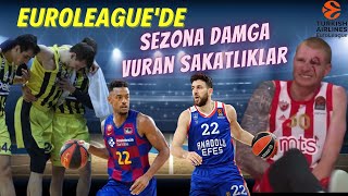 Euroleague'de Sezona Damga Vuran Sakatlıklar! Şampiyon Anadolu EFES ! #efes #finalfour #f4glory