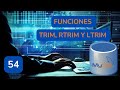 54. Aprender MySQL | Quitar espacios en blanco.- Funciones TRIM, LTRIM y RTRIM.