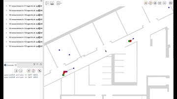 Follow the Leader-Evacuation (GAMA Simulation)