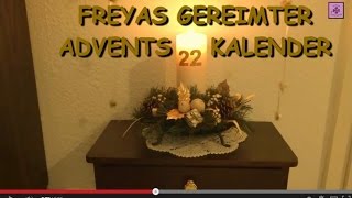 FG82 ★ 22. Dezember ★ Gereimter Adventskalender ★ 22. Tag ★ 22. Türchen ★ 22.Tür ★ Gedicht ★