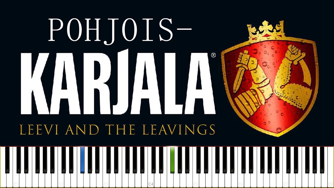 POHJOIS-KARJALA - Piano Tutorial