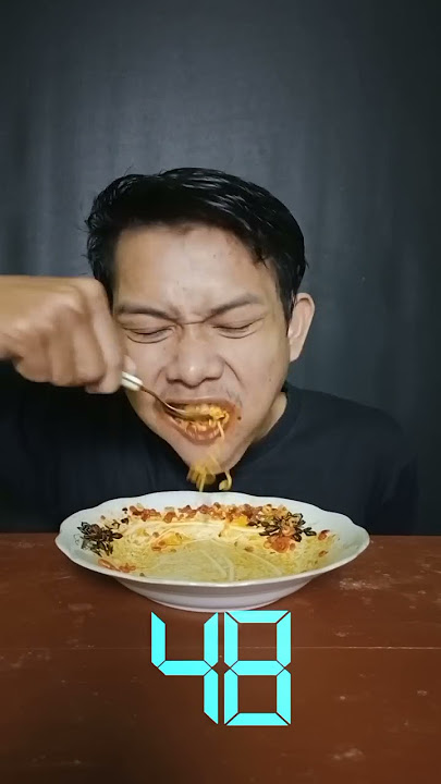 MAKAN MIE PEDES 30 DETIK #SHORTS