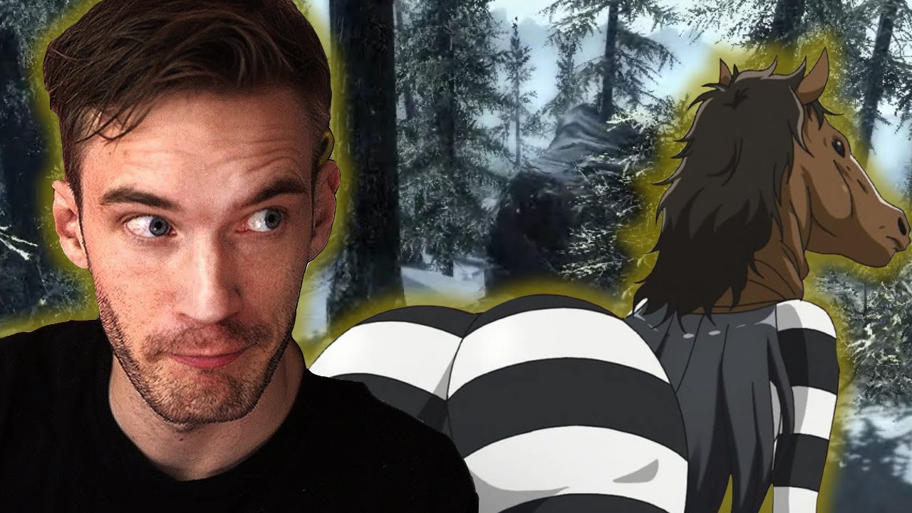 ЧТО я сделал со своей лошадью из Скайрима?!?! - Часть 7