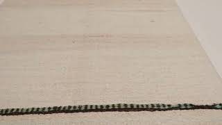 Rug & Kilim's Flatweave Runner with Subtle Stripes -37034
