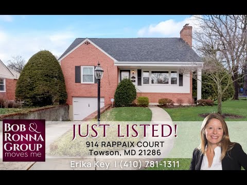 914 Rappaix Court, Towson, MD home video tour
