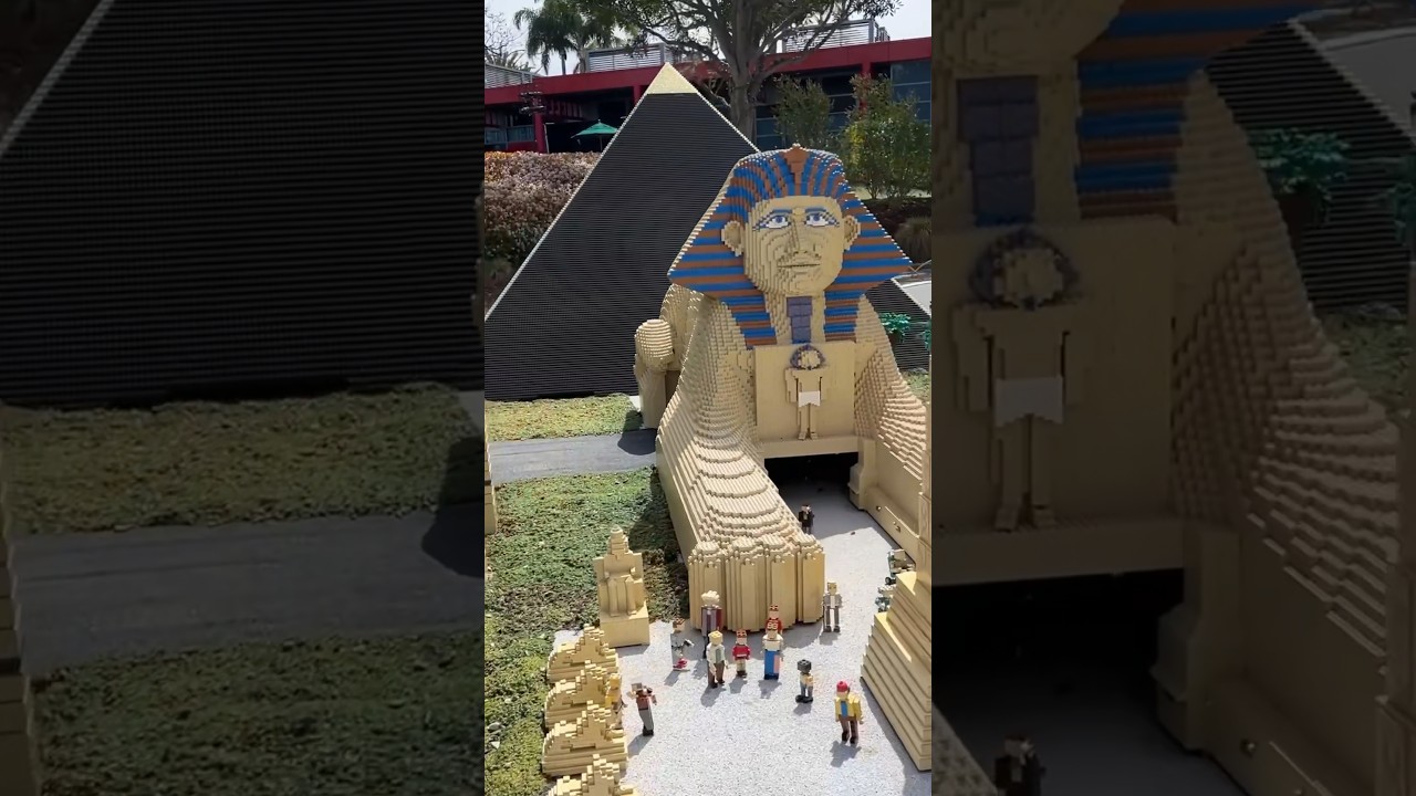 Giza - Pyramid - Lego Luxor Hotel & Pharaoh 