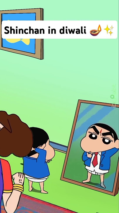 Shinchan in diwali 🪔✨ #diwali  #shinchan #fastival #yt