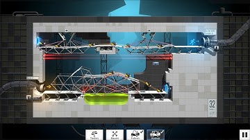 Bridge Constructor Portal - Level 32
