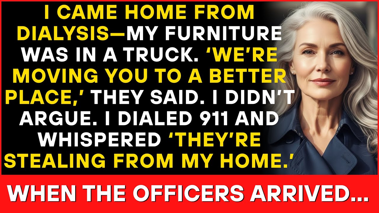 Они пытались вывести меня из кабинета, пока я проходил диализ, поэтому я позвонил в 911, и когда ...