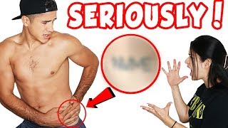 I GOT MY EX-GIRLFRIENDS NAME TATTOOED (NOT CLICKBAIT)