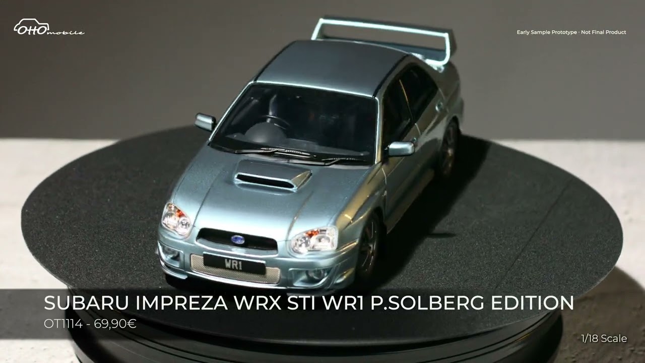 OttOmobile - Subaru Impreza WRX Sti WR1 P.Solberg Edition Ice Blue