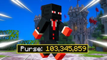 I Made 100m Coins In Craftersmc Skyblock